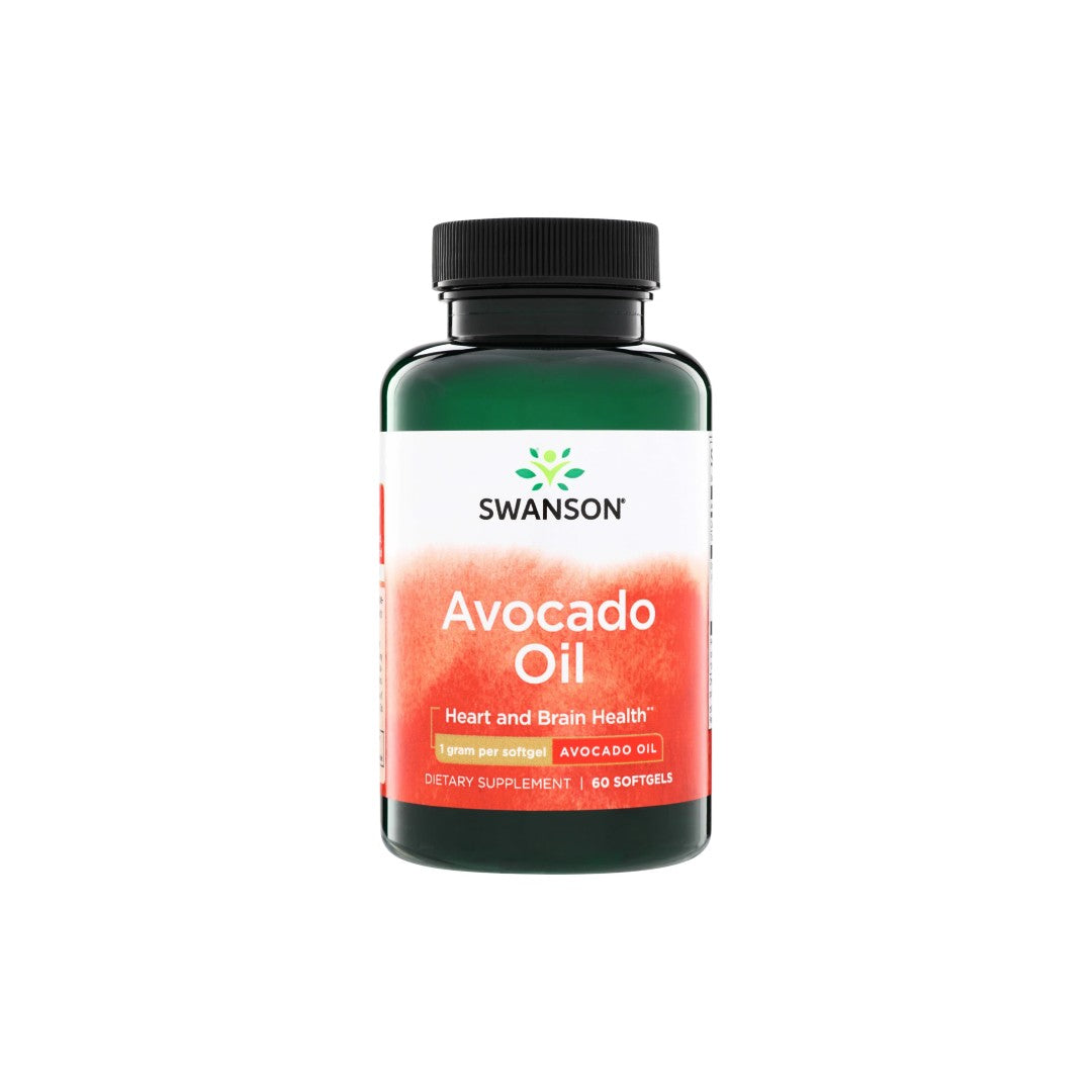 Avocadoöl 1000 mg, 60 Weichkapseln Swanson Health Products
